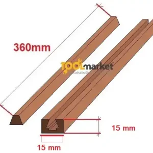 Guida Stick 360mm 15x15 mm 9051 Shop Nu